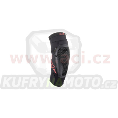 chrániče kolen BIONIC FLEX, ALPINESTARS (černá/červená, pár) 2024