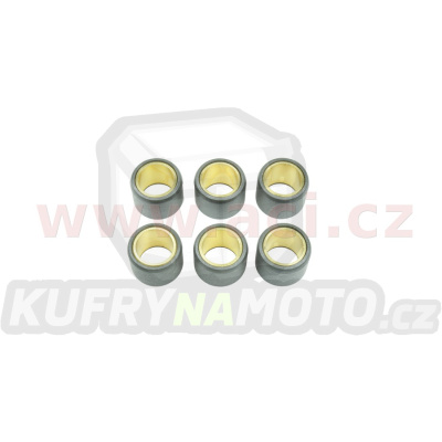 válečky variátoru (průměr 23 x 18 mm), váha 23 g, Athena (sada 6 ks)