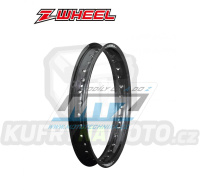 Ráfek motocyklový - rozměr 1,85x16" 28H (předvrtaný / 28 otvorů) ZETA Z-WHEEL S30 - ZETA W02-43211 - černý - KTM