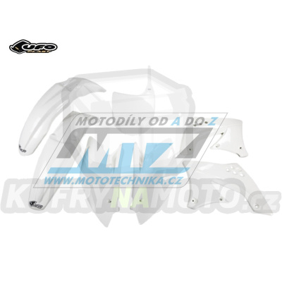 Sada plastů Kawasaki KXF450 / 09 - barva bílá