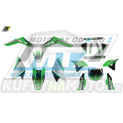 Polepy na motocykl (sada polepů) Kawasaki KXF250 / 06-08 - typ polepů Krypton