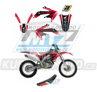 Polepy s potahem sedla (sada polepů a potah sedla Dream) - Honda CRF450X / 04-16 - typ polepů Dream4