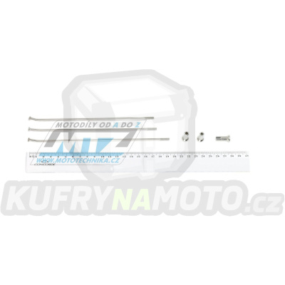 Drát/Špice nerezové do kola + Niple 18&quot; - Honda XLR125+XLR200 / 93-98 + XR250L / 95-07 + XR230+CRM250R