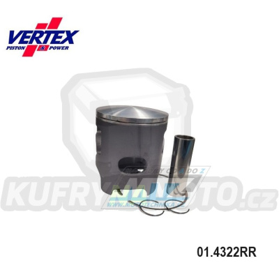 Pístní sada Kawasaki KX250 / 92-04 - jednokroužkový - rozměr 66,35mm (Vertex 22797A)