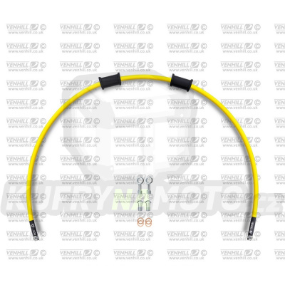 Hadice přední brzdy sada Venhill POWERHOSEPLUS HON-6005FS-YE (1 hadice v sadě) žluté hadice, nerezové koncovky