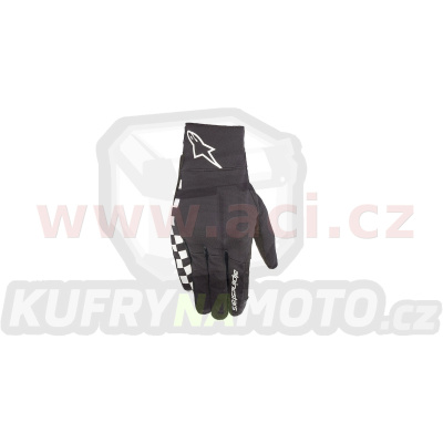 rukavice REEF, ALPINESTARS (černá/bílá) 2024