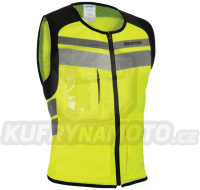 reflexní vesta UTILITY BRIGHT TOP, OXFORD (žlutá fluo/šedá reflexní/černá)