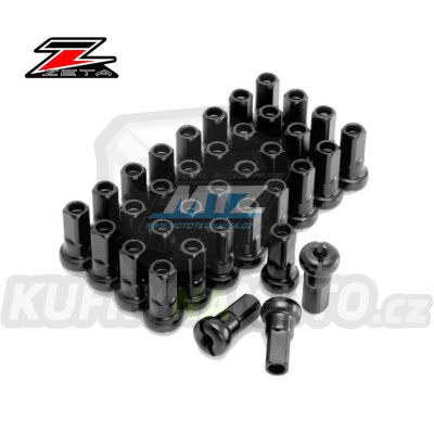 Sada niplů Z-WHEEL - typ P3 (36ks) - ZETA W31-P3361 - černé