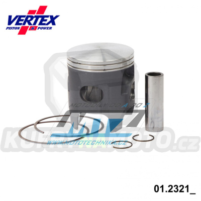 Pístní sada Yamaha YZ250 / 99-25 + YZ250X / 16-25 + Suzuki RM250 / 03-12 - rozměr 66,35mm (Vertex 22584B)