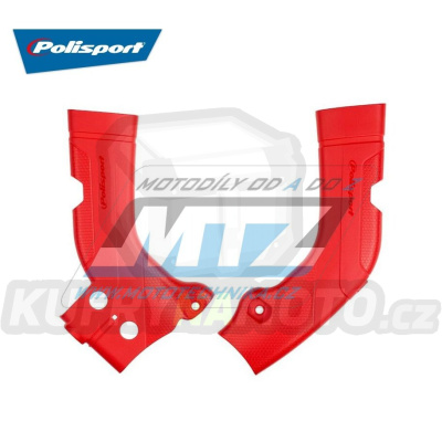 Kryty rámu - Honda CRF250R+CRF250RX / 20-21 + CRF450R+CRF450RX / 19-20 - barva červená