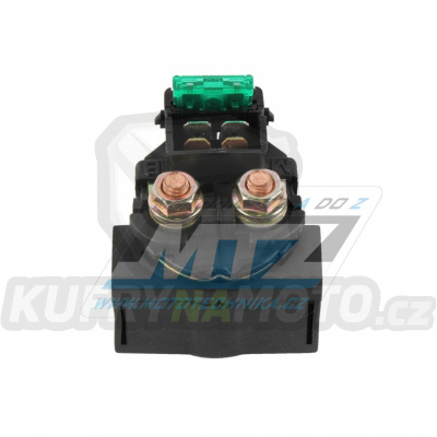 Relé startovací Kawasaki KLE500+EL250 Eliminator+ZX6R+ZX7R Ninja + ZZR600+ZXR400+ZXR750 + GPZ500+GPX600 + VN1500+VN800+VN500 Vulcan + Honda CB550+CB650+CB750+CB900 + CX500+CX650+CBX1000 + VF500VF700+VF750+VF100+VF1100+VFR700+VFR750 + Suzuki GSXR