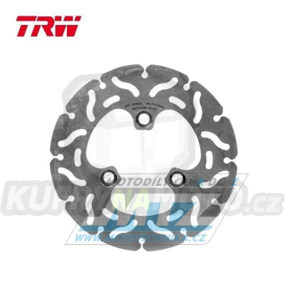 Kotouč brzdový TRW MST243RAC (190/58/3D) - zubatý design - Honda NH50+SGX50+SJ+SCV110Lead+CH125 + MBK CW50+EW50+YQ50 + Adly RS+SS+TB + CPI Aragon+Baby+Hussar + Mars+Oliver+Popcorn + Daelim Besbi+Hunter+Predator+ST50 Paddock+Predator + Generic Cracker
