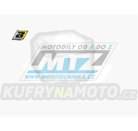Polepy číslových tabulek (vystřižené) - KTM 85SX / 04-12 - barva bílá