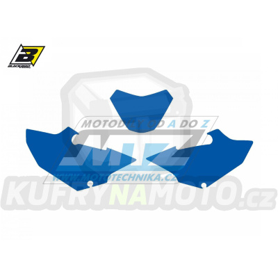 Polepy číslových tabulek (vystřižené) - Yamaha WR125+WR250 / 16-21 - barva modrá