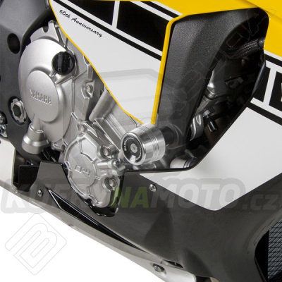 PADACÍ PROTEKTORY - NÁHRADNÍ ŠPUNTY PVC pár Barracuda Yamaha YZF R 1 1000 2015 - 2017