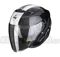Moto přilba SCORPION EXO-230 CONDOR metalická černo/bílá