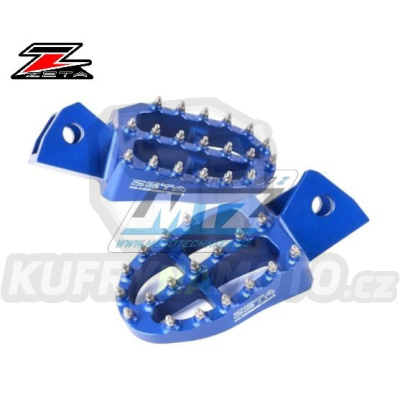 Stupačky ZETA Racing Alu - ZETA ZE93-1663 - Yamaha WR250X+WR250R / 07-17 - modré