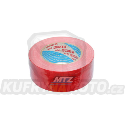 Páska americká (páska textilní Duct Tape) - 48mm x 50m - červená