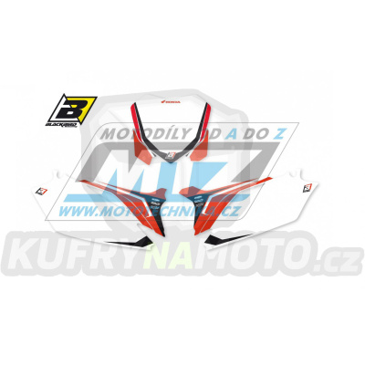 Polepy číslových tabulek (vystřižené) - Honda CRF250 / 10-13 + CRF450 / 09-12 - typ polepů Dream4