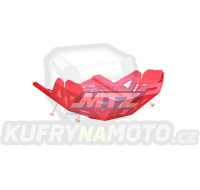 Kryt pod motor hliníkový Dual Sport - Yamaha XTZ700 Tenere / 20-21 (pouze Euro 4!) - barva červená