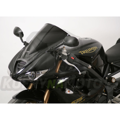 Plexi plexisklo MRA Triumph Daytona 675 2009 - 2012 typ racing R černé