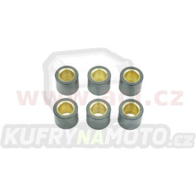 válečky variátoru (průměr 19 x 17 mm), váha 15,5 g, Athena (sada 6 ks)