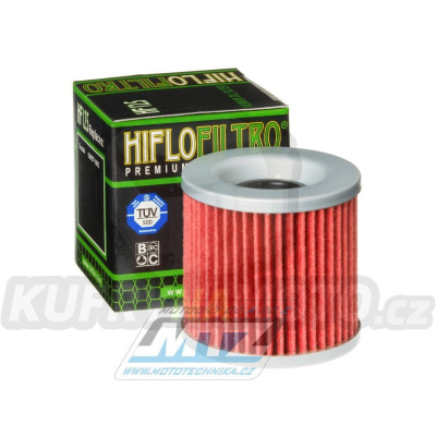 Filtr olejový HF125 (HifloFiltro) - Kawasaki ER250B3 + Z250 + EX305 + KZ305