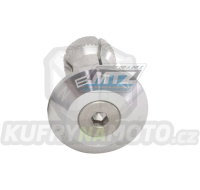 Koncovky/závaží řídítek Zeta Classic (pro vnitřní průměr řídítek ¤13/¤17mm) - ZETA ZE48-7101 - stříbrné