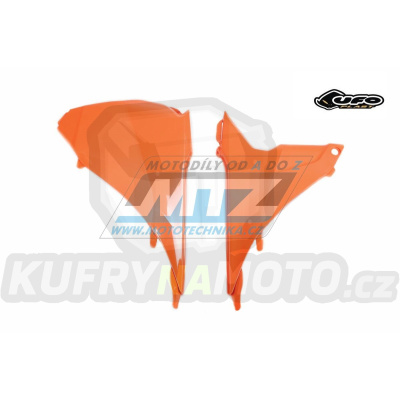Kryty air-boxu KTM 125SX+150SX / 13-15 + 250SX / 13-16 + 250SXF+350SXF+450SXF / 13-15 - barva oranžová