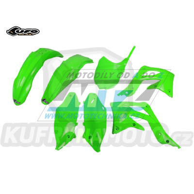 Sada plastů Kawasaki KXF450 / 13-15 - barva zelená