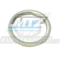 Těsnění výfuku (těsnění mezi motor a svody) - rozměry 26,5x33x4mm (Honda XR250+XL250+XR70+XR50+TRX90+TRX125+CT70+CT110+ATC70+ATC125+Z50)