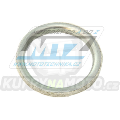 Těsnění výfuku (těsnění mezi motor a svody) - rozměry 26,5x33x4mm (Honda XR250+XL250+XR70+XR50+TRX90+TRX125+CT70+CT110+ATC70+ATC125+Z50)