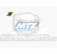 Polepy číslových tabulek (vystřižené) - Honda CRF250 / 18-21 + CRF450 / 17-20 - barva bílá