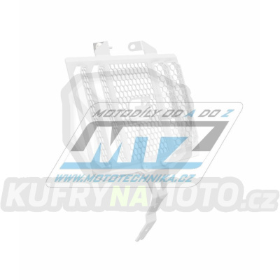 Kryty chladičů ocelové Dual Sport - Honda NC750X / 16-25 + NC750X DCT / 16-25 - barva bílá