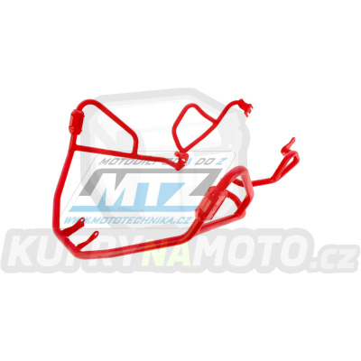 Padací rám Dual Sport Crash Bar - Honda CRF1000L Africa Twin DCT / 16-19 + CRF1000L Africa Twin Adventure Sports DCT / 18-19 (pro verzi s dvojitou spojkou) - barva červená