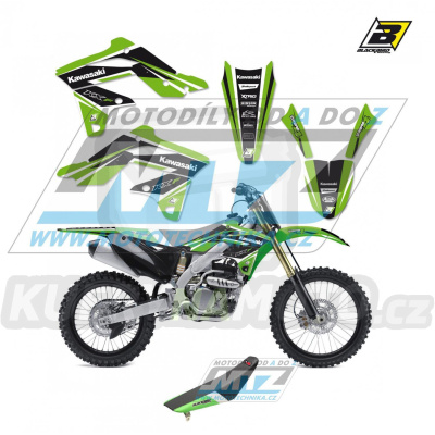 Polepy s potahem sedla (sada polepů a potah sedla Dream) - Kawasaki KXF250 / 13-16 - typ polepů Dream4