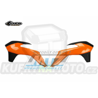 Spojlery KTM 125SX+150SX / 13-15 + 250SX / 13-16 + 250SXF+350SXF+450SXF / 13-15 + 125EXC+200EXC+250EXC+300EXC / 14-16 + 250EXCF+350EXCF+450EXC+500EXC / 14-16  - barva oranžovo-černá