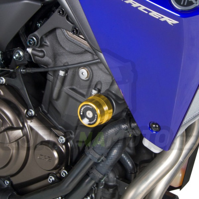 PADACÍ PROTEKTORY - NÁHRADNÍ ŠPUNTY PVC pár Barracuda Yamaha MT - 07 700 Tracer všechny r.v.