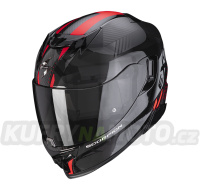 Moto přilba SCORPION EXO-520 EVO AIR LATEN černo/červená