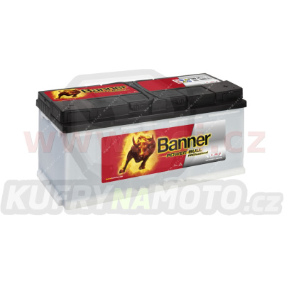 100Ah baterie 820A, pravá BANNER Power Bull Professional 354x175x190