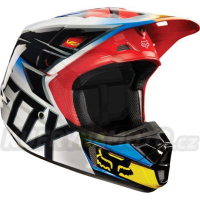 Přilba FOX V2 Race Red