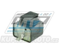 Relé blinkrů (přerušovač blinkrů) 2pólové / 12V s držákem - Yamaha YBR125+Aerox+TZR50 + MBK 2x10W