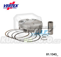 Pístní sada Honda CRF250R / 14-15 - rozměr 76,76mm (Vertex 23961A)