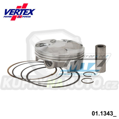 Pístní sada Honda CRF250R / 14-15 - rozměr 76,76mm (Vertex 23961A)