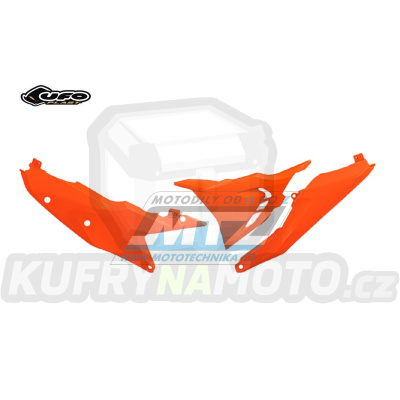 Bočnice Racing s děrovaným krytem KTM SX+SXF / 23-24 - barva FLUO oranžová (neon oranžová)