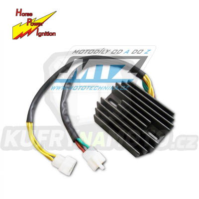 Regulátor dobíjení Honda VFR800FI + Suzuki DL1000 V-Strom + Cagiva Gran Canyon 900 + Ducati 748 + 996 + 998 + GT1000 + Hypermotard 796 + Monster 600 + Monster 900 + Multistrada 1100 + Scrambler 800 + Supersport 800SS + Superbike 1098