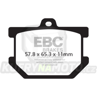 Brzdové destičky EBC FA034