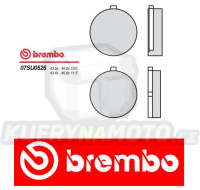 Brzdové destičky Brembo SUZUKI GP 125 r.v. Od 78 - směs Originál Přední