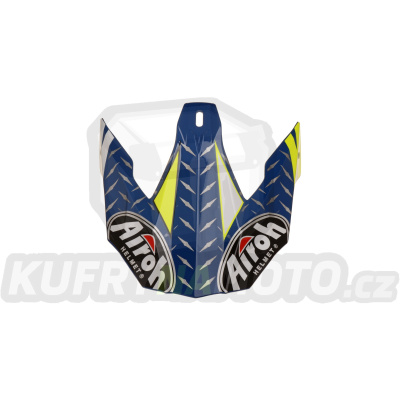 náhradní kšilt pro přilby TWIST IRON, AIROH (modrá)