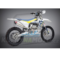Výfuk kompletní (výfukový systém) Yoshimura RS-4 - KTM 250SXF+250XCF+350SXF+350XCF / 16-18 +250SXF Factory Edition / 15 + Husqvarna FC250+FC350 / 16-18 +FX350 / 17-18